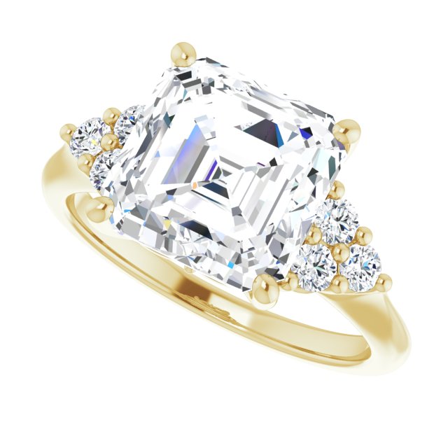 variant--Asscher variant--4CT variant--14K-yellow-gold