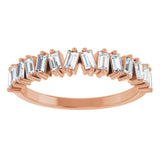 Rose Gold Diamond Wedding Ring variant--14K-rose-gold variant--Diamond-Lab variant--Diamond-Nat