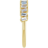 Yellow Gold Diamond Wedding Band variant--14K-yellow-gold variant--Diamond-Lab variant--Diamond-Nat