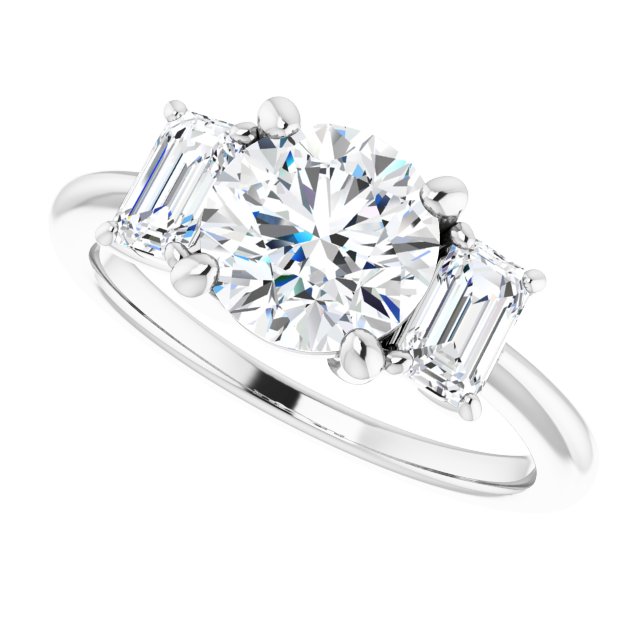 /2-CT.5CT variant--Round variant--1.5CT variant--14K-white-gold