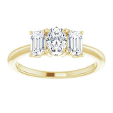14K Yellow 6x4 mm Oval Engagement Ring Mounting/2-CT variant--.5CT variant--Oval variant--.5CT variant--14K-yellow-gold
