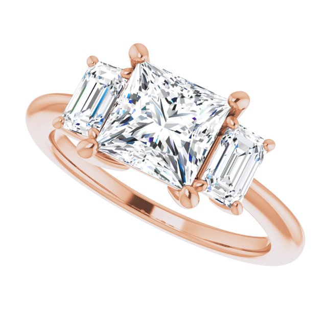 /2-CT.5CT variant--Square variant--1.5CT variant--14K-rose-gold