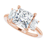 /2-CT.5CT variant--Square variant--2.5CT variant--14K-rose-gold