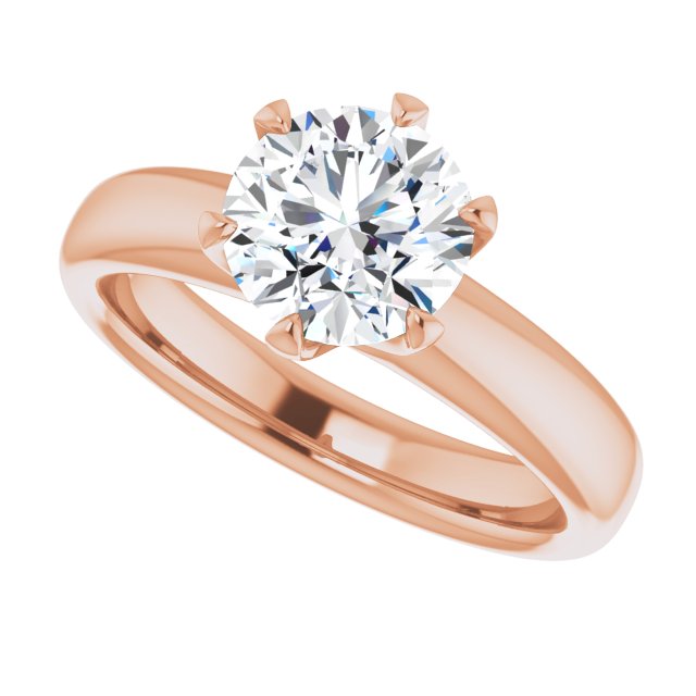 /2-CT.5CT variant--Round variant--1.5CT variant--14K-rose-gold