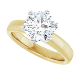 /white-gold/white-gold variant--Round variant--2CT variant--14K-yellow/white-gold