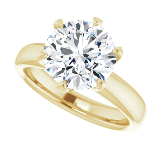 variant--Round variant--3CT variant--14K-yellow-gold