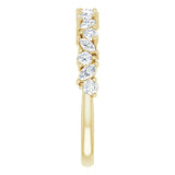 Nouveau diamond band in 14K yellow gold, side profile showing 1.8mm band thickness variant--14K-yellow-gold variant--Diamond-Lab variant--Diamond-Nat