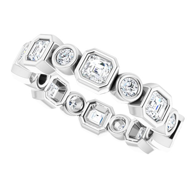 variant--Asscher variant--3mm variant--14K-white-gold