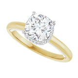 /white-gold/white-gold variant--Cushion variant--2CT variant--14K-yellow/white-gold