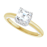 /white-gold/white-gold variant--Asscher variant--1CT variant--14K-yellow/white-gold