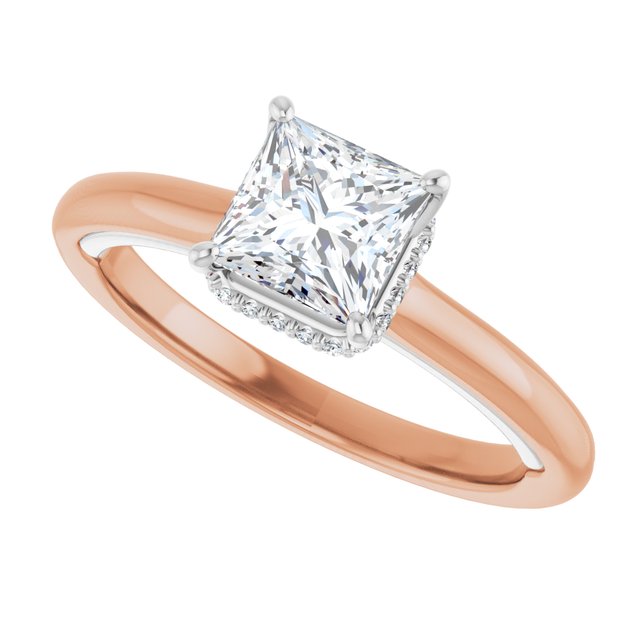 /white-gold/white-gold variant--Square variant--1CT variant--14K-rose/white-gold