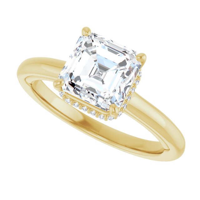 variant--Asscher variant--2CT variant--14K-yellow-gold