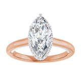 14K rose/white gold 2CT Marquise Diamond Halo-Style Engagement Ring/white-gold/white-gold variant--Marquise variant--2CT variant--14K-rose/white-gold