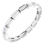 Platinum Diamond Baguette Eternity Band Size 5.5.5.5.5.5.5.5.5.5 variant--14K-white-gold variant--4 variant--4.5 variant--5 variant--5.5 variant--6 variant--6.5 variant--7 variant--7.5 variant--8 variant--Platinum