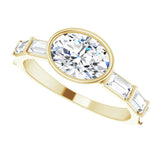 variant--Oval variant--14K-yellow-gold variant--Diamond-Lab