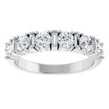 1 carat diamond anniversary ring white gold variant--14K-white-gold variant--Diamond-Lab variant--Diamond-Nat