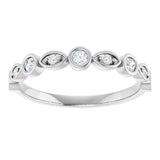 14K white gold Round Swing Diamond Band variant--Round variant--14K-yellow-gold variant--Diamond-Nat