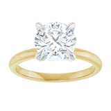14K yellow/white gold 2CT Round Claw-Prong Diamond Solitaire Engagement Ring/white-gold/white-gold variant--Round variant--1CT variant--14K-yellow/white-gold