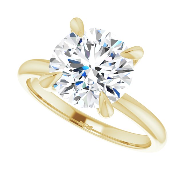 variant--Round variant--3CT variant--14K-yellow-gold
