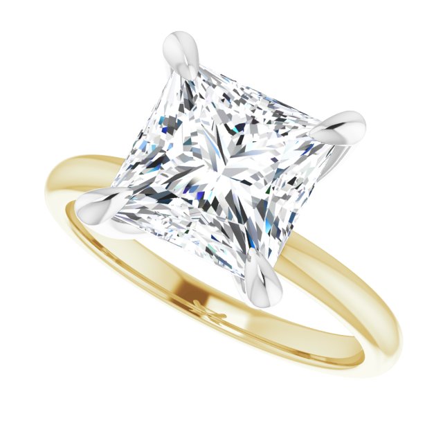 /white-gold/white-gold variant--Square variant--3CT variant--14K-yellow/white-gold