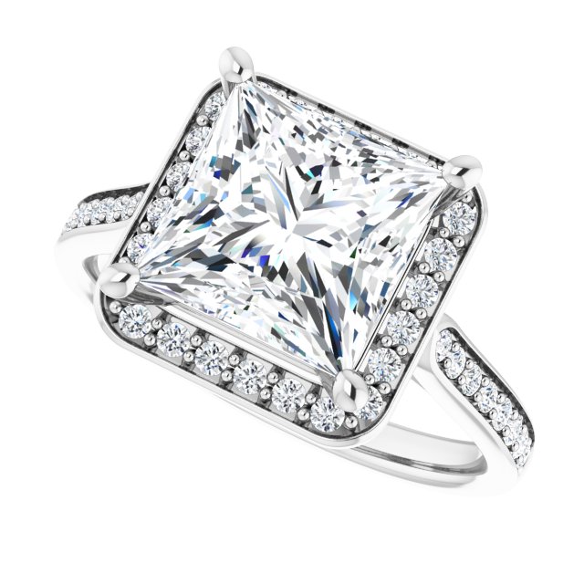 variant--Square variant--3CT variant--14K-white-gold