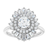 14K White 5.8 mm Round .5CTW Natural Diamond Semi-Set Engagement Ring/2-CT variant--.5CT variant--Round variant--.5CT variant--14K-white-gold