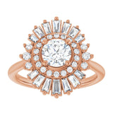 14K Rose 5.8 mm Round .5CTW Natural Diamond Semi-Set Engagement Ring/4-CT variant--.75CT variant--Round variant--.75CT variant--14K-rose-gold