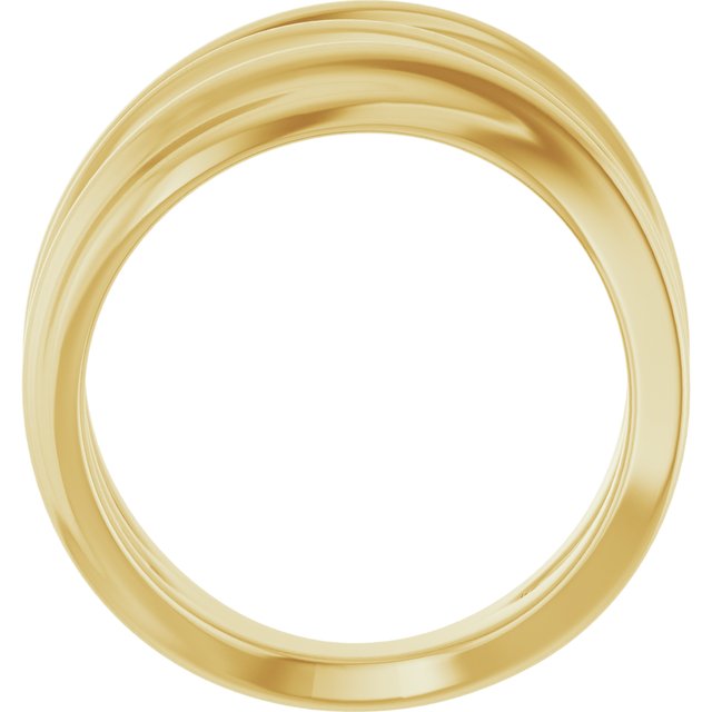 14K yellow gold Wave Ring variant--14K-yellow-gold