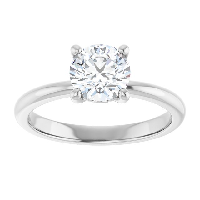 Engagement Ring Mounting variant--Round variant--1CT variant--14K-rose-gold