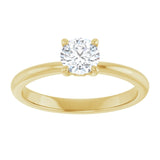 Engagement Ring Mounting/2-CT variant--.5CT variant--Round variant--.5CT variant--14K-white-gold