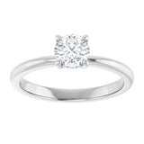 Engagement Ring Mounting/2-CT variant--.5CT variant--Round variant--.5CT variant--14K-rose-gold