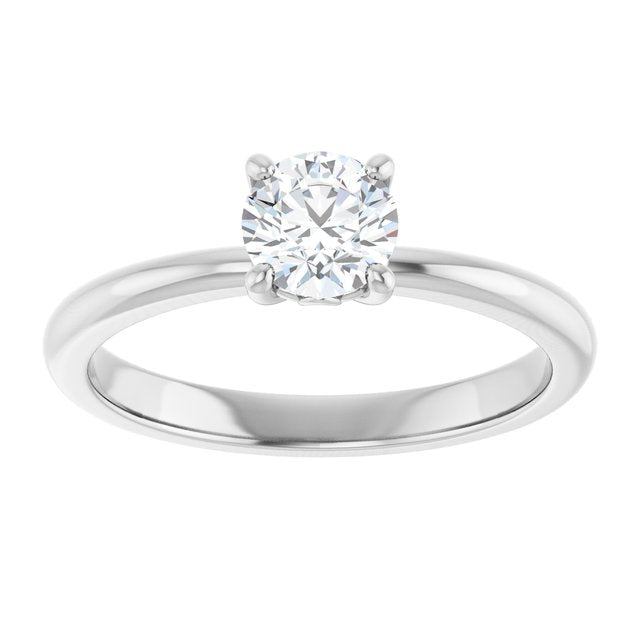 Engagement Ring Mounting/2-CT variant--.5CT variant--Round variant--.5CT variant--14K-rose-gold
