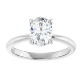 Engagement Ring Mounting variant--Oval variant--1CT variant--14K-rose-gold