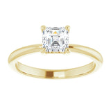 Engagement Ring Mounting/2-CT variant--.5CT variant--Asscher variant--.5CT variant--14K-white-gold