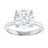 Engagement Ring Mounting variant--Round variant--3CT variant--14K-rose-gold