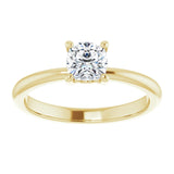 Engagement Ring Mounting/2-CT variant--.5CT variant--Cushion variant--.5CT variant--14K-white-gold