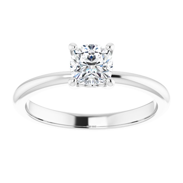 Engagement Ring Mounting/2-CT variant--.5CT variant--Cushion variant--.5CT variant--14K-rose-gold