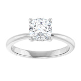 Engagement Ring Mounting variant--Cushion variant--1CT variant--14K-rose-gold