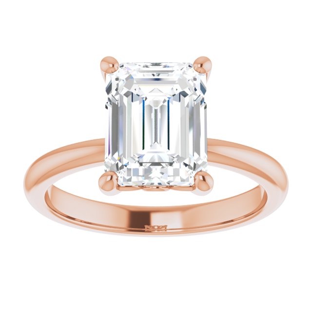Engagement Ring Mounting/2-CT variant--.5CT variant--Oval variant--.5CT variant--14K-yellow-gold