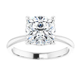 Engagement Ring Mounting variant--Cushion variant--3CT variant--14K-rose-gold