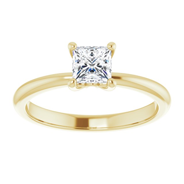 Engagement Ring Mounting variant--Oval variant--3CT variant--14K-rose-gold