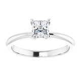 Engagement Ring Mounting/2-CT variant--.5CT variant--Square variant--.5CT variant--14K-yellow-gold