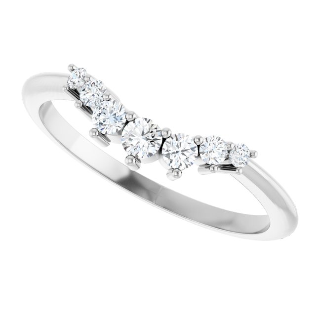 Contour Diamond Ring variant--14K-white-gold variant--Diamond-Lab variant--Diamond-Nat