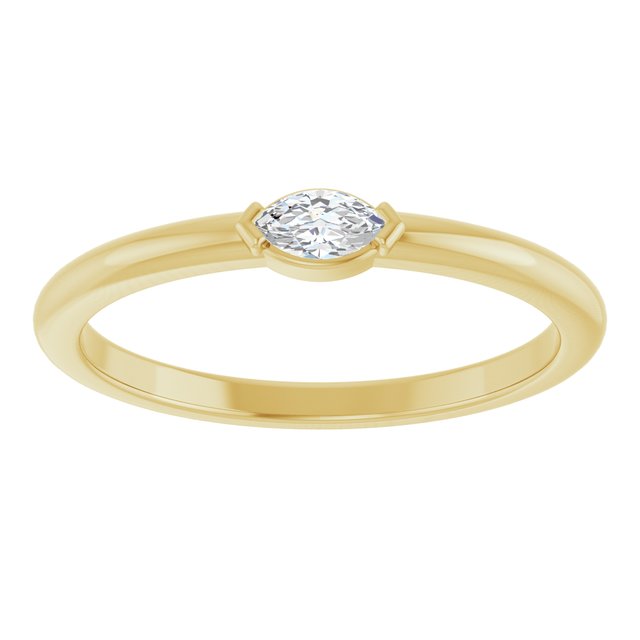 14k yellow gold ring with marquise center diamond yellow gold variant--14K-yellow-gold