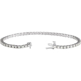 14K White 3 CTW Lab-Grown Diamond Line 7 1/4" Bracelet white gold CT variant--14K-white-gold variant--Diamond-Nat variant--3-CT variant--Diamond-Lab