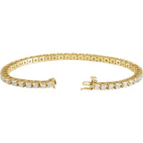 14K Yellow 5CTW Lab-Grown Diamond Line 7 1/4" Bracelet yellow gold variant--14K-yellow-gold variant--Diamond-Nat variant--4-CT variant--Diamond-Lab variant--5-CT