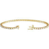 14K Yellow 3 CTW Lab-Grown Diamond Line 7 1/4" Bracelet yellow gold CT variant--14K-yellow-gold variant--Diamond-Nat variant--3-CT variant--Diamond-Lab