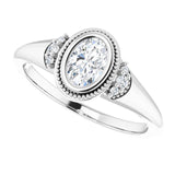 Milgrain bezel marquise diamond ring, alternate angle/2-CT variant--.5CT variant--Oval variant--.5CT variant--14K-white-gold