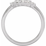 Side View of a Baguette Diamond Contour Ring in White Gold variant--14K-white-gold variant--Diamond-Nat variant--Diamond-Lab variant--CZ-Try-on-At-Home