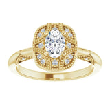 Engagement Ring Mounting variant--Oval variant--1CT variant--14K-white-gold